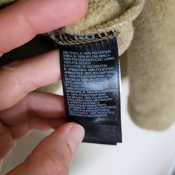 North Face Fleece Quarter Zip Pullover - Picture 5 of 6